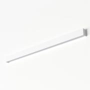 Wandlamp Straight L, 122 cm, wit