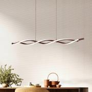 LED hanglamp Dreje in gedraaid ontwerp dim/CCT