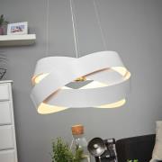 Pura hanglamp in wit, 60cm, 8x G9