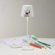 Zafferano Poldina Heart LED accu-tafellamp IP65