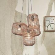 GOOD & MOJO Tanami hanglamp 3-lamps, naturel