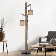 Green Tribu vloerlamp met papieren kappen