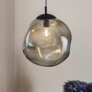 Hanglamp Sol, Ø 35cm, zwart/rookgrijs