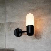 PR Home badkamer wandlamp Zeta, zwart, IP44, draaibaar