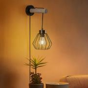 Envostar Urs wandlamp, dennengrijs