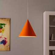 CONO hanglamp, 1-lamp, Ø 32 cm, oranje