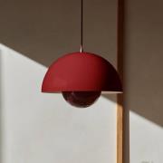 &Tradition hanglamp Bloempot VP7, Ø 37 cm, vermiljoen rood