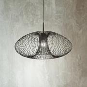 Hanglamp Fassa, zwart, Ø 60 cm, metaal