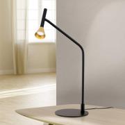 LED tafellamp Odeon, zwart, draaibaar