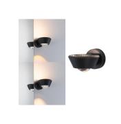 Paulmann Sabik LED wandlamp up/down zwart