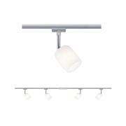 Paulmann URail Blossom 4x-basisset chroom