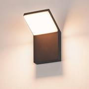 SLV LED wandlamp Ordi, antraciet, aluminium, breedte 10 cm