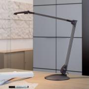 LED bureaulamp MAULoptimus antraciet voet dimbaar CCT