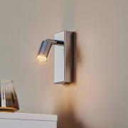 6,5 W LED wandspot Karen in glanzend chroom