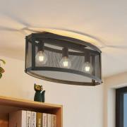 Lindby Mizgin plafondlamp met 3-lamps raster