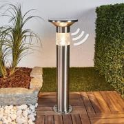 LED sokkellamp Jalisa, zonnetechnologie en sensor