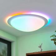 Lindby Aurela LED plafondlamp CCT RGB Ø 58,5 cm