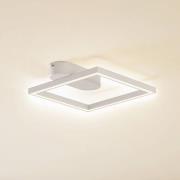 Lindby LED plafondlamp Yulla, wit