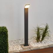 Lucande Timm LED tuinpadverlichting, 100 cm, antraciet, metaal, IP54