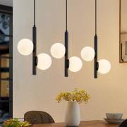 Lucande Emarin hanglamp, 6-lamps