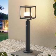 Lucande Timio tuinpadverlichting, 60cm, bewegingsmelder, GX53, IP44