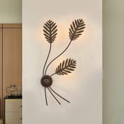 Wandlamp Nelian met plantendecor, G9