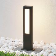 LED sokkellamp Mhairi, hoekig, 50 cm