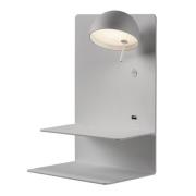 Bover Beddy A/04 LED wandlamp wit spot rechts