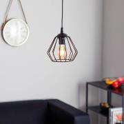 Hanglamp Agat, zwart, 1-lamp