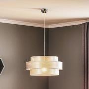 Hanglamp Space, zilver glanzend