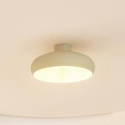 Lindby Elover plafondlamp, lichtgroen, Ø 45 cm, ijzer