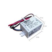 AcTEC Mini LED driver CC 500mA, 4W, IP65