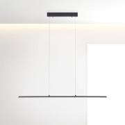 PURE LED hanglamp Lite, antraciet, 100 cm, CCT, dimbaar