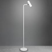 Vloerlamp Marley, mat wit