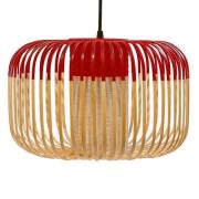 Forestier Bamboo Light S hanglamp 35 cm rood