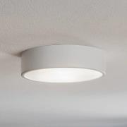Cleo 300 plafondlamp, wit, sensor, IP20, Ø 30 cm, metaal