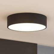 Arcchio Noabelle LED plafondlamp, zwart, 40 cm