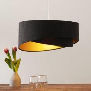 Asymmetrische hanglamp Emi 2-kleurig