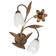 Wandlamp Sonia 2-lamps, brons