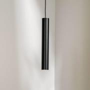 Hanglamp Eye, 1-lamp, zwart, kaphoogte 40 cm