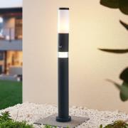 Lindby Okari tuinpadverlichting donkergrijs sensor