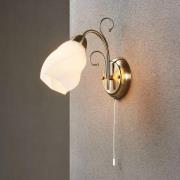 Romantisch aandoende wandlamp Amedea