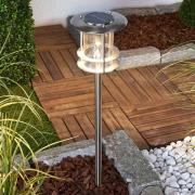 Sumaya - LED lamp op zonne-energie van roestvrij staal