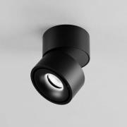 EGG DLS LED spot Clippo zwart/zwart Ø 10 cm DALI DTW