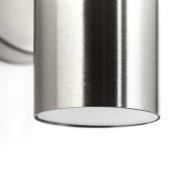Buitenwandlamp Jandy up/down roestvrij staal, metaal, GU10