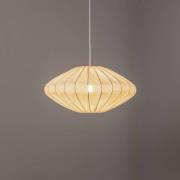 Envostar Orlanda hanglamp katoen wit ellips