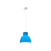 Nemo hanglamp Lorosae, blauw, Ø 30 cm, glas, E27