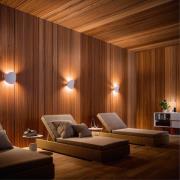 Alba LED wandlamp, wit, aluminium, IP20, 3.000 K