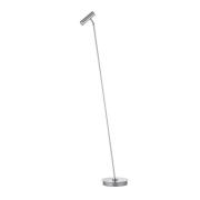 LED vloerlamp Tom Pro, mat nikkel, 1-lamp, CCT, dimmer