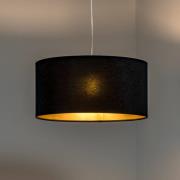 Salina hanglamp, zwart/goud, Ø 50cm